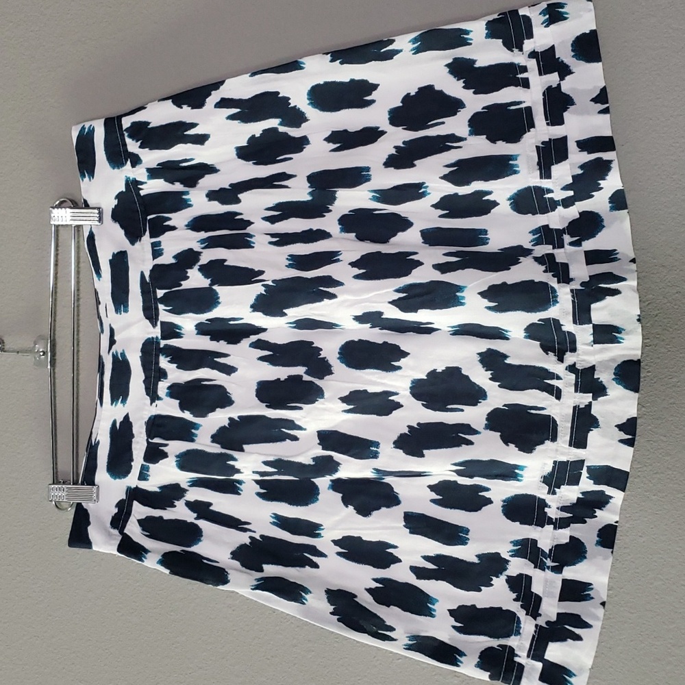 Loft Abstract Print Skirt